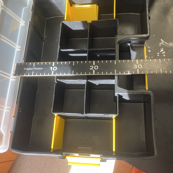 Stanley Tools-Stackable Sort Master Junior Organizer - Picture 9 of 10